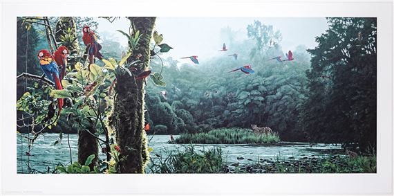 Rod Frederick | Rod Frederick Rain Forest Rendezvous S/N Litho (1500 ...