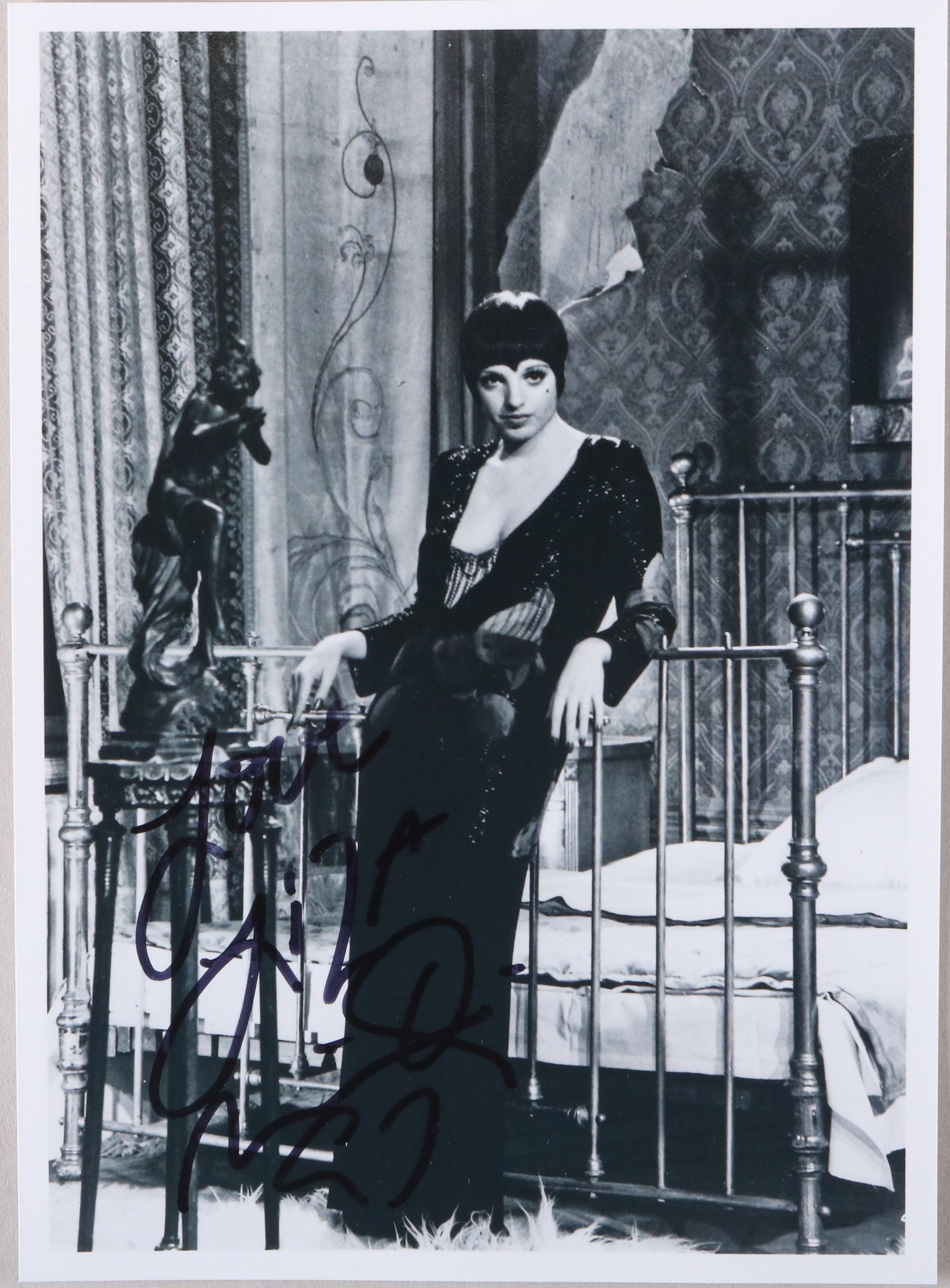 Artwork by Liza Minnelli, amerikanische Schauspielerin und Sängerin (geb.1946) Rollenfoto "Cabaret"