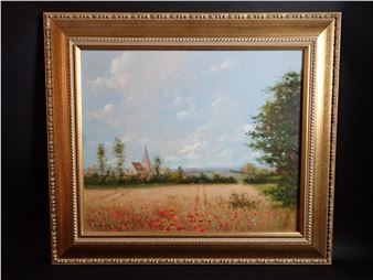 Le champ au coquelicots - David Garcia