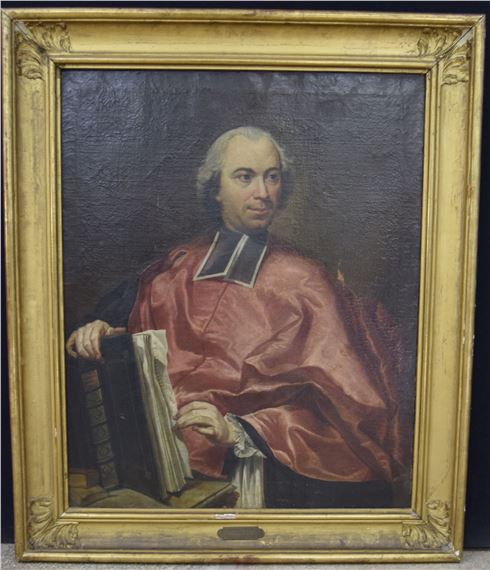 Portrait de Monseigneur de Guerouine by Jacques-Andre-Joseph Camelot Aved