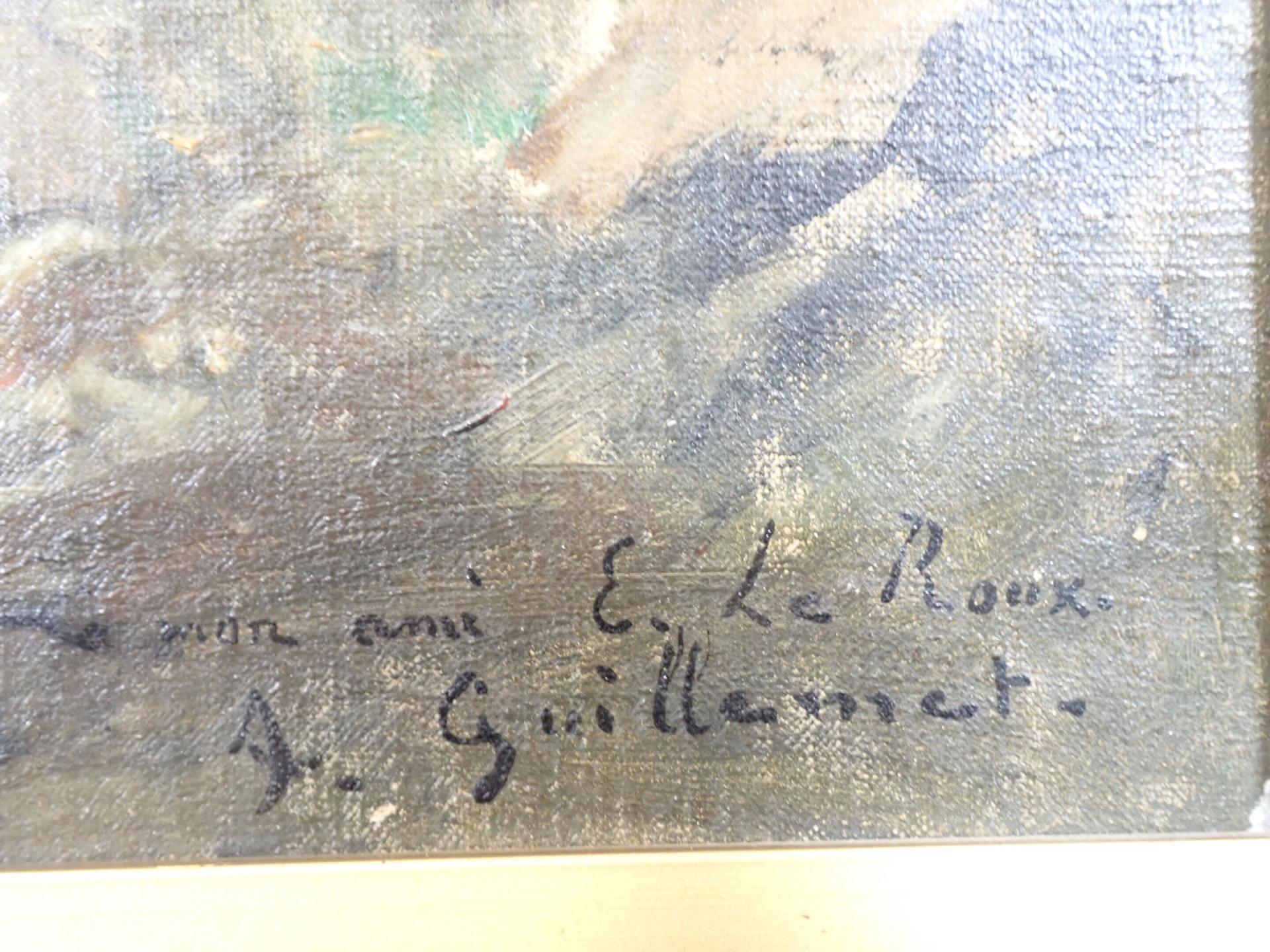 Artwork by Jean Baptiste Antoine Guillemet, Bord de mer, Made of Oil on canvas