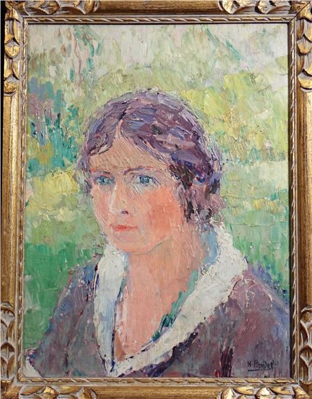 Henri Roidot | Portrait de Simone à 20 ans, vers 1920 (Circa 1920 ...