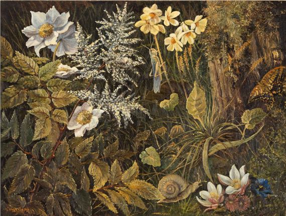 Georg Hugo Mathis | Forest idyll | MutualArt