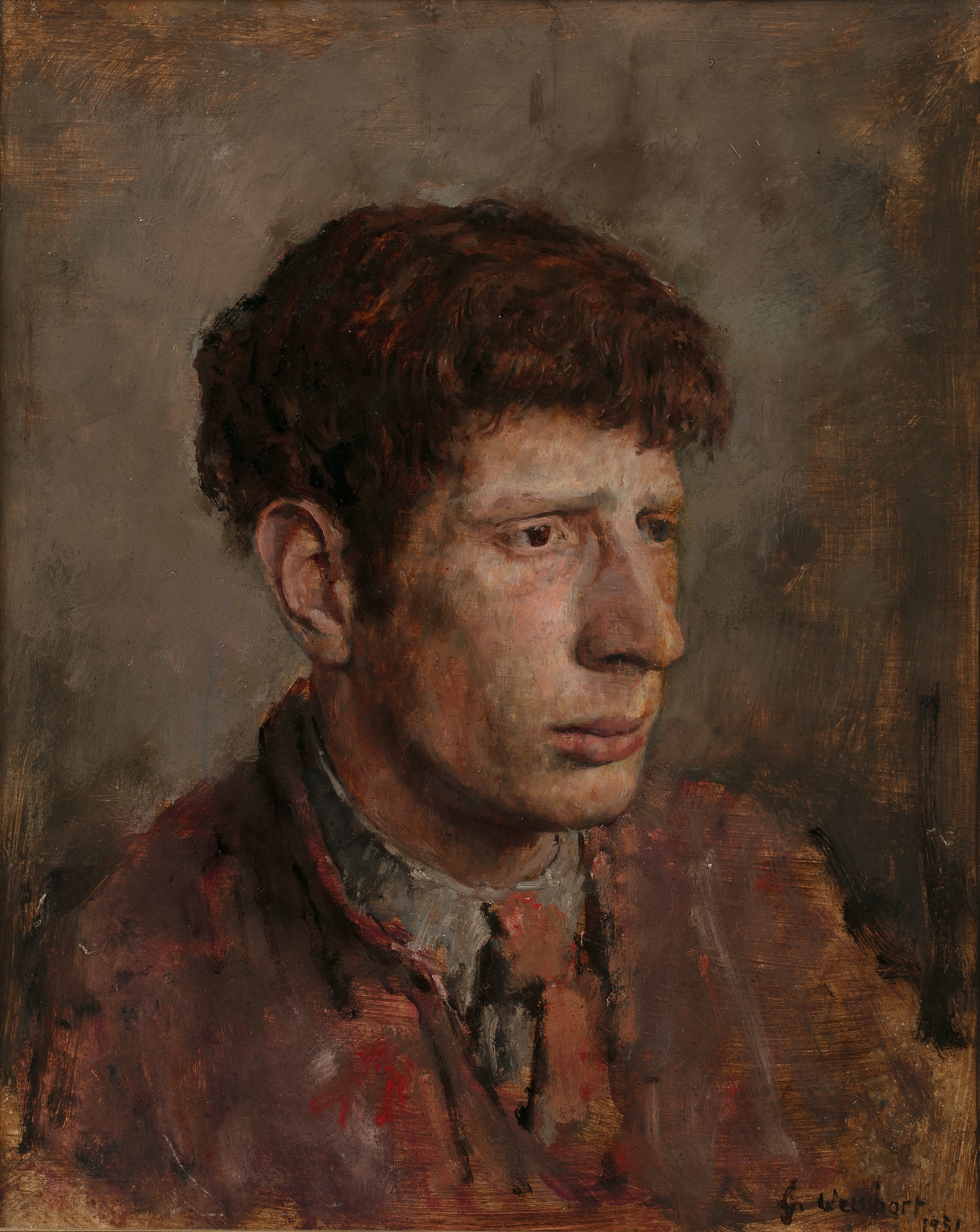 George Weissbort | Head and shoulders portrait of Jonathan Miller (1951 ...