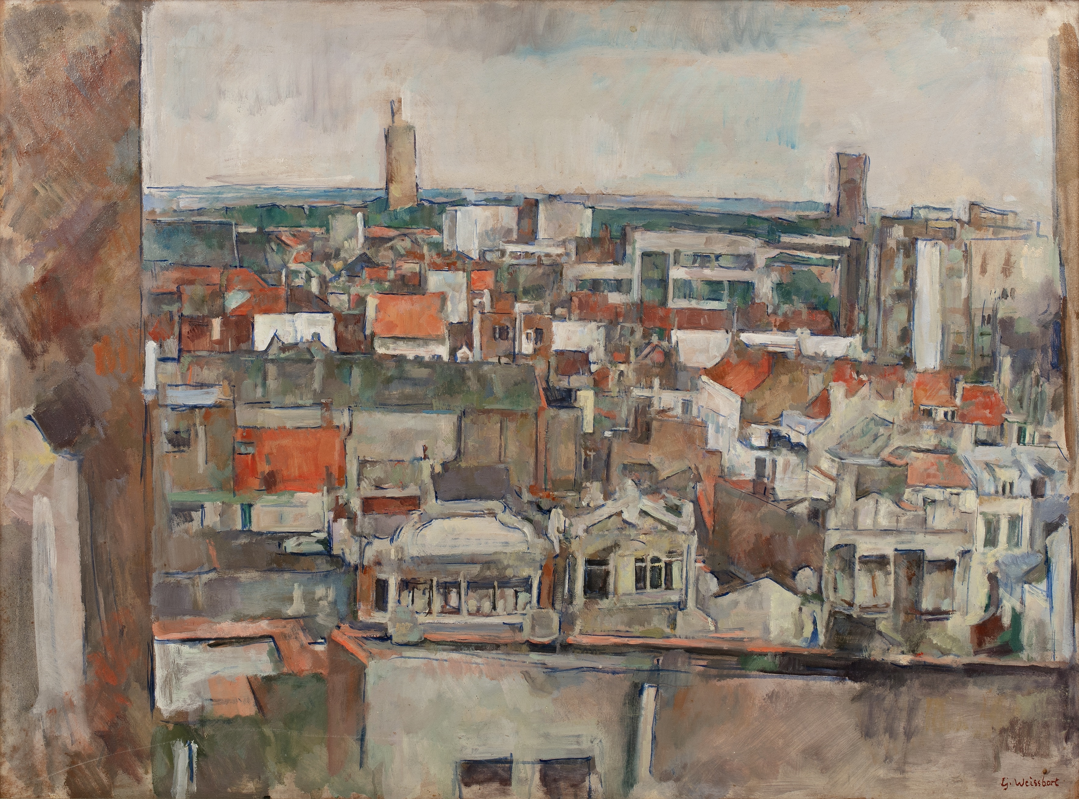 George Weissbort | Rooftops | MutualArt