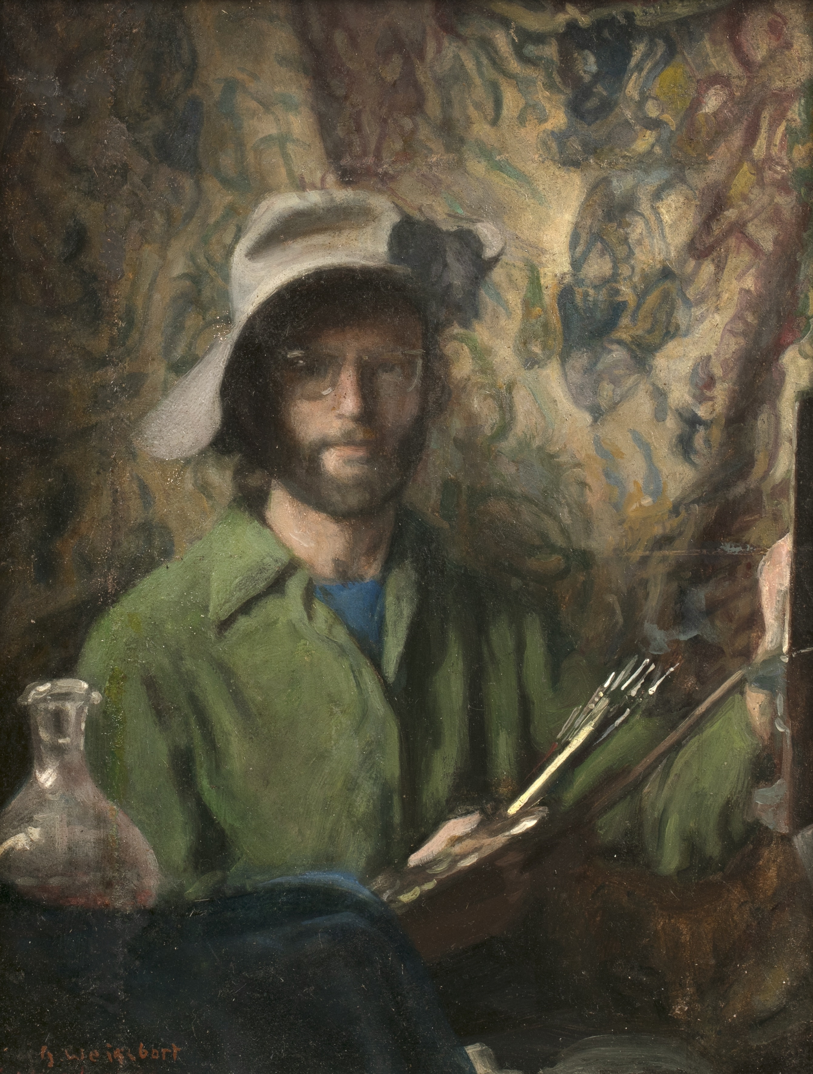 George Weissbort | Self portrait 1968 (1968) | MutualArt