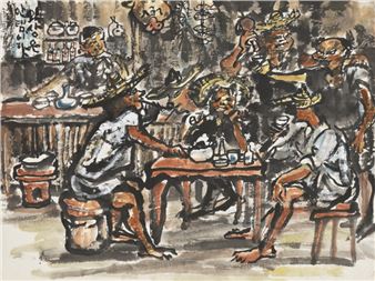 Lee Ungno: Facing the Times: From Sketching to Abstraction - Gana Art Center