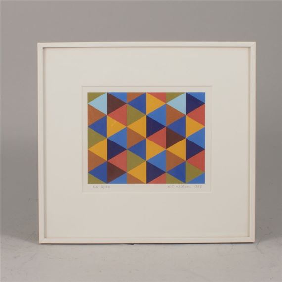 Sweden. Signed by Karl Gustaf Nilson, dated 1982