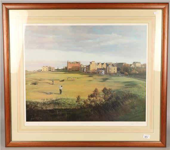 Graeme Baxter | View form the Old Course Hotel St. Andrews | MutualArt