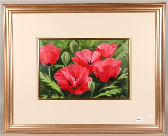 floral acrylic - Dick Gilhespy