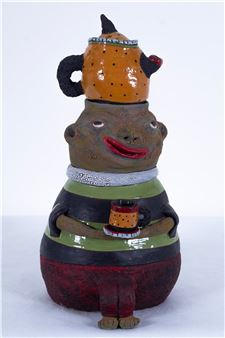 Large man called tea time - Deb Fleck-Stabley