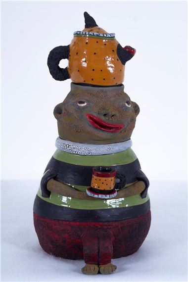 Large man called tea time - Deb Fleck-Stabley