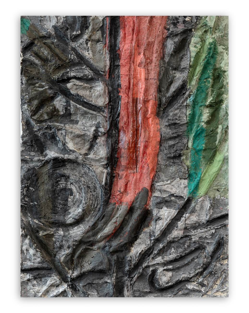 Artwork by Franco Tripodi, Senza titolo (polittico di 4 elementi, Made of olio