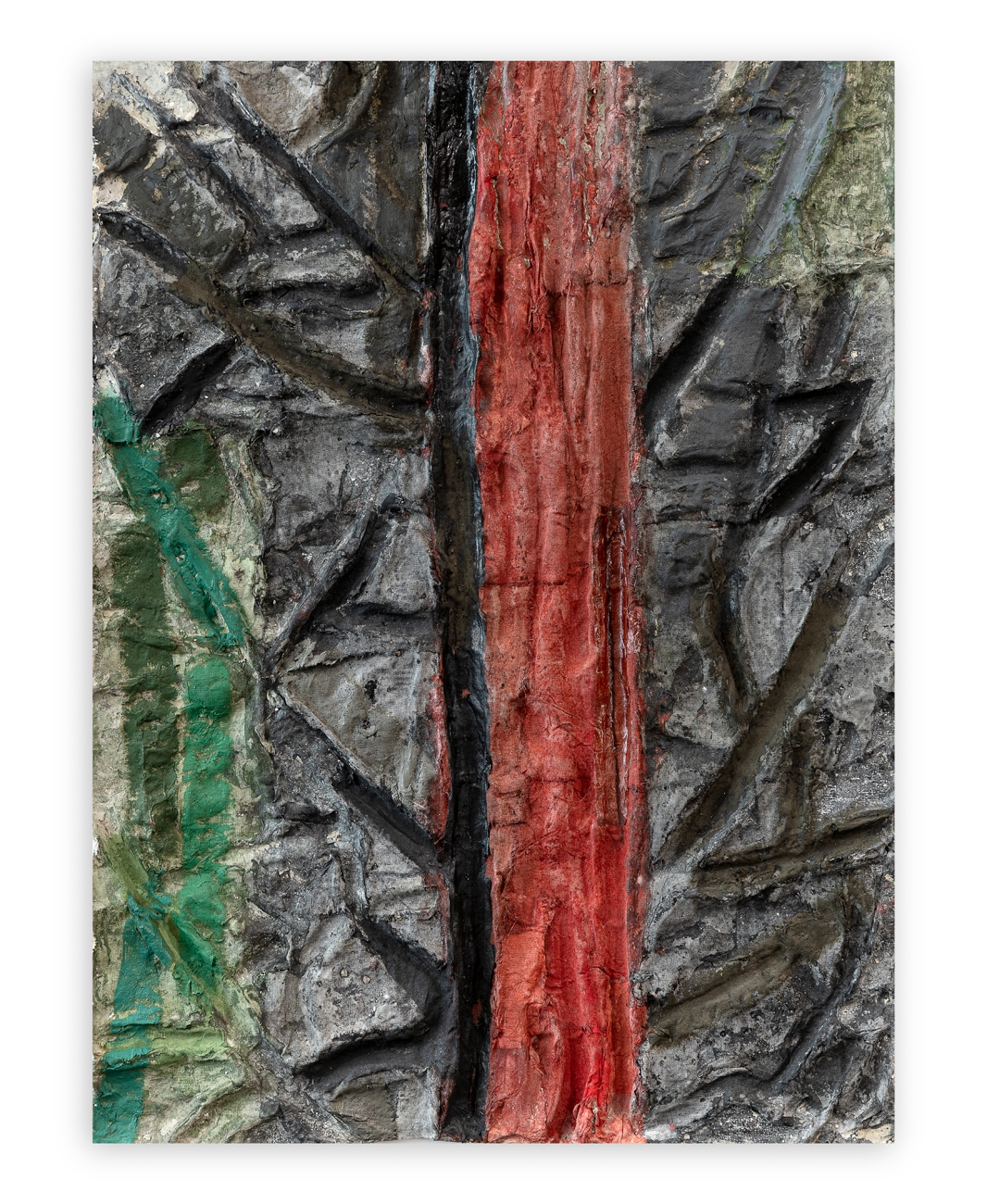 Artwork by Franco Tripodi, Senza titolo (polittico di 4 elementi, Made of olio