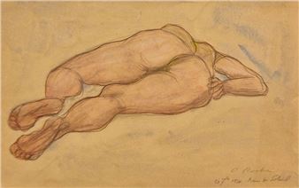 Odilon Roche | ROCHE Odilon (1868-1947) Nude back, May 12 ...