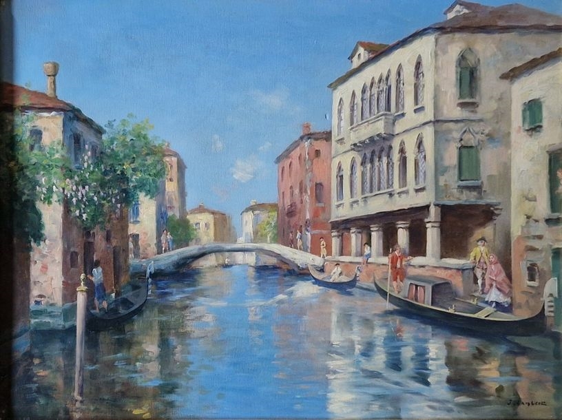 J. Lambert | LAMBERT J., FIN XIXe DÉBUT XXe siècle, Venice,... - Lot ...