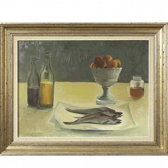 Still life by Francisco Javier Sebastiá Mares, 1967