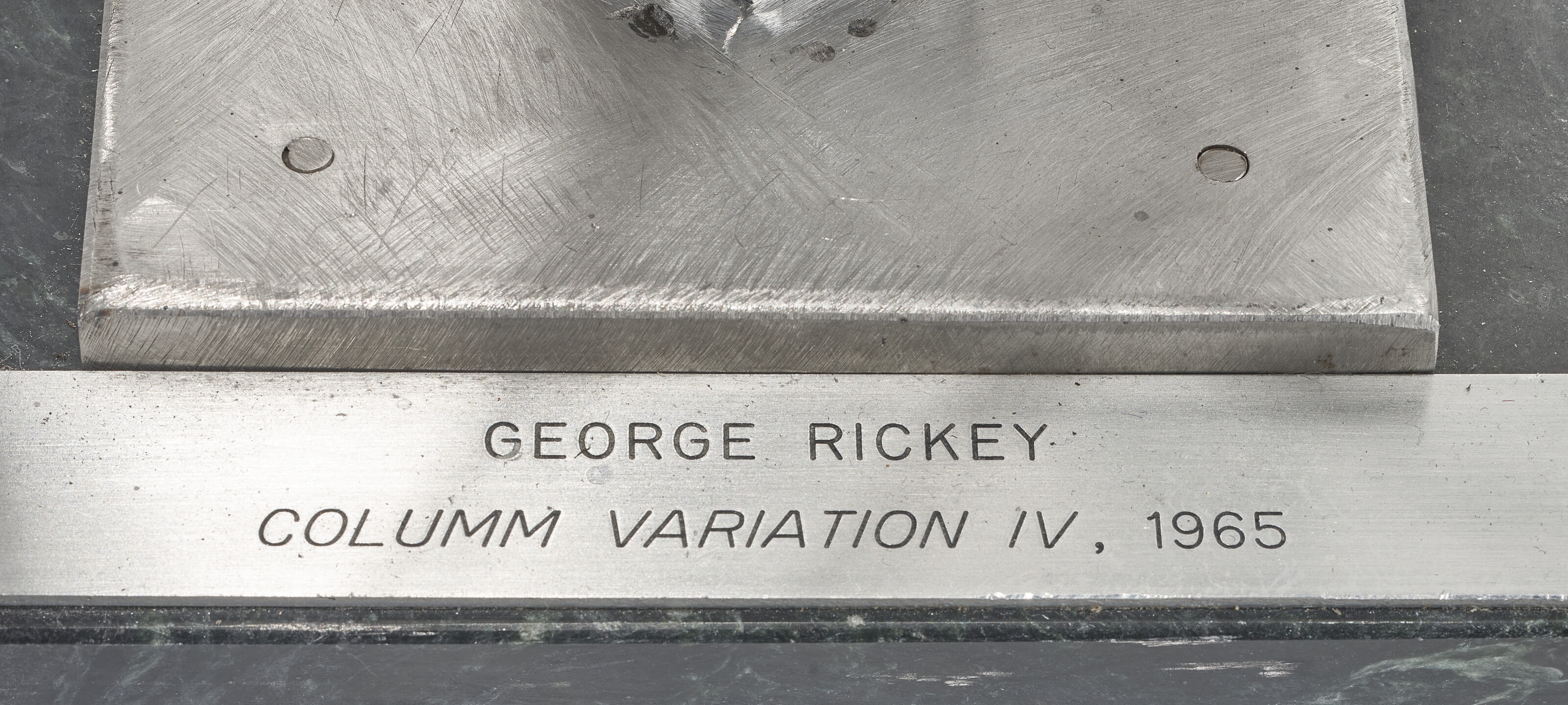 George Rickey | Column Variation IV (1965) | MutualArt