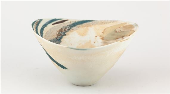 Jack Doherty | JACK DOHERTY (born 1948); an oval porcelain bowl