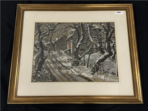 Margaret Huntington Boehner Watercolor / Gouache - Margaret Huntington Boehner