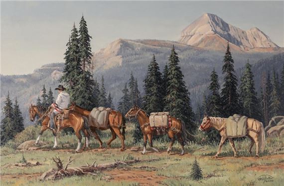 Randy FOLLIS: "Colorado Outfitter by Randy Follis, 2000