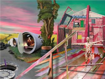 Ulu Braun: Construct - Künstlerhaus Bethanien