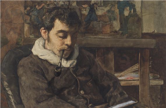 Portrait of Frank Bramley