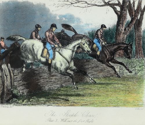 Edward Hacker | Ein Steeplechase-Rennen | MutualArt