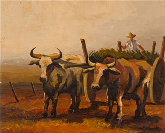 Carro de bois - Milton Mariano da Silva