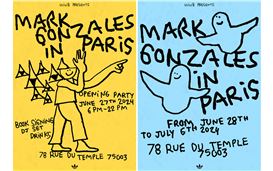 Mark Gonzales in Paris