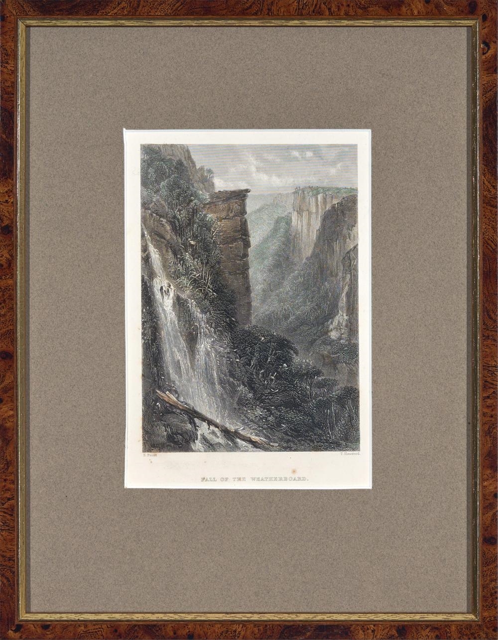 John Skinner Prout | Port Jackson, Sydney Harbour and Wentworth Falls ...