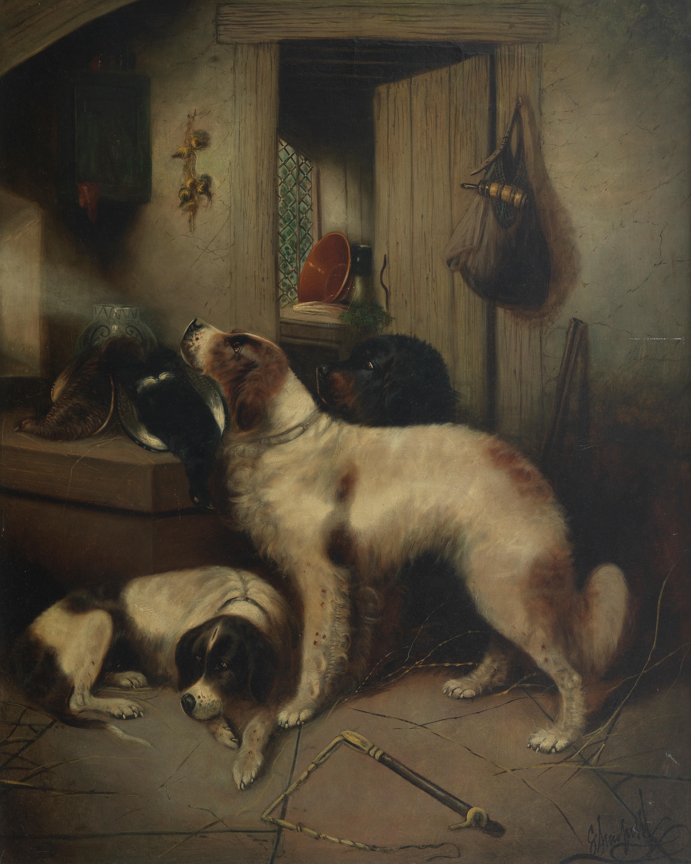 George Armfield | The sportsman's dogs | MutualArt