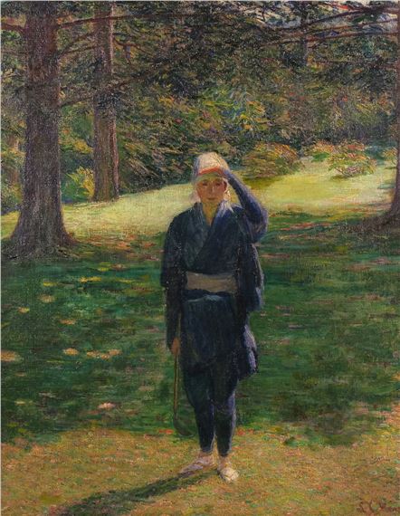 The Golfer by Lilla Cabot Perry