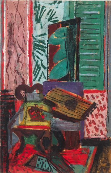 Natura morta con cetra