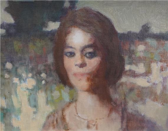 Study of a lady by Alexander Koolman