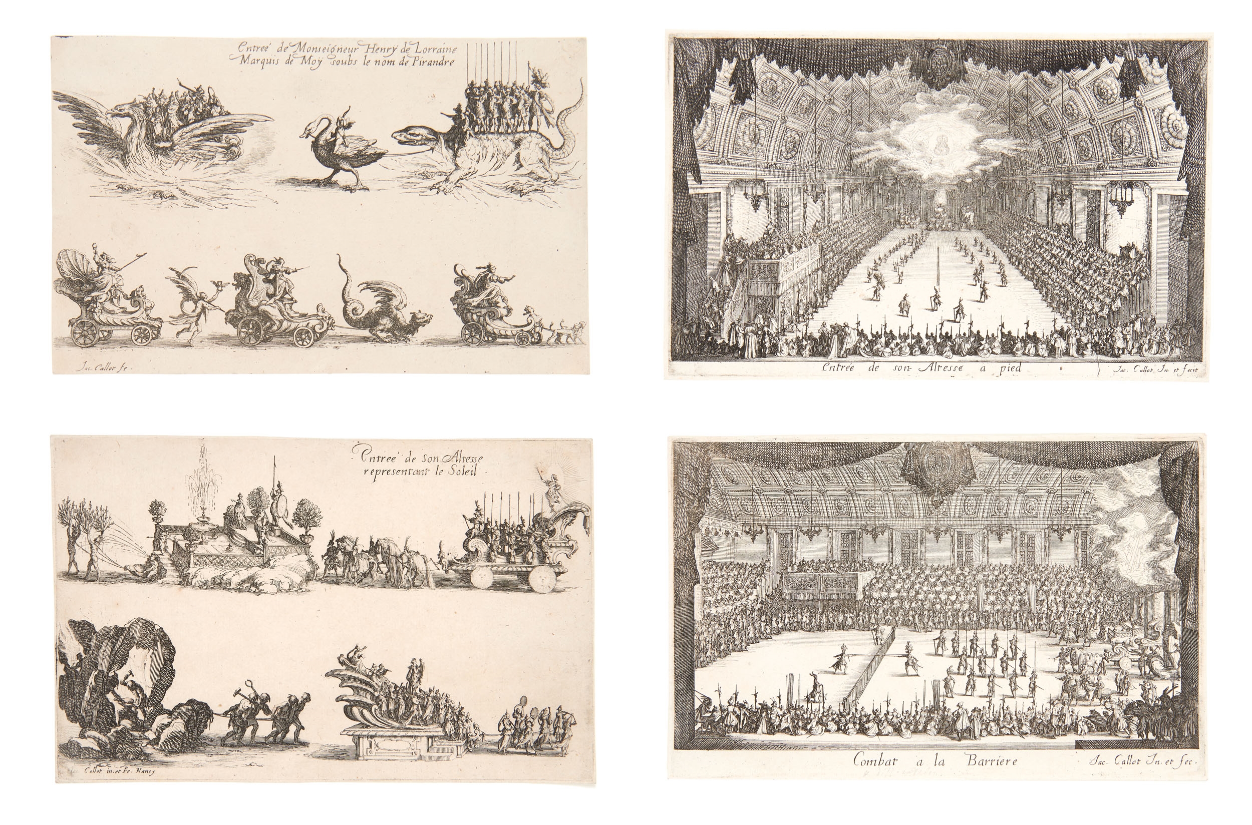 Jacques Callot | The Combat at the Barrier is the last theatrical work ...
