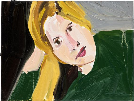 Ivana by Chantal Joffe, Painted in 2015