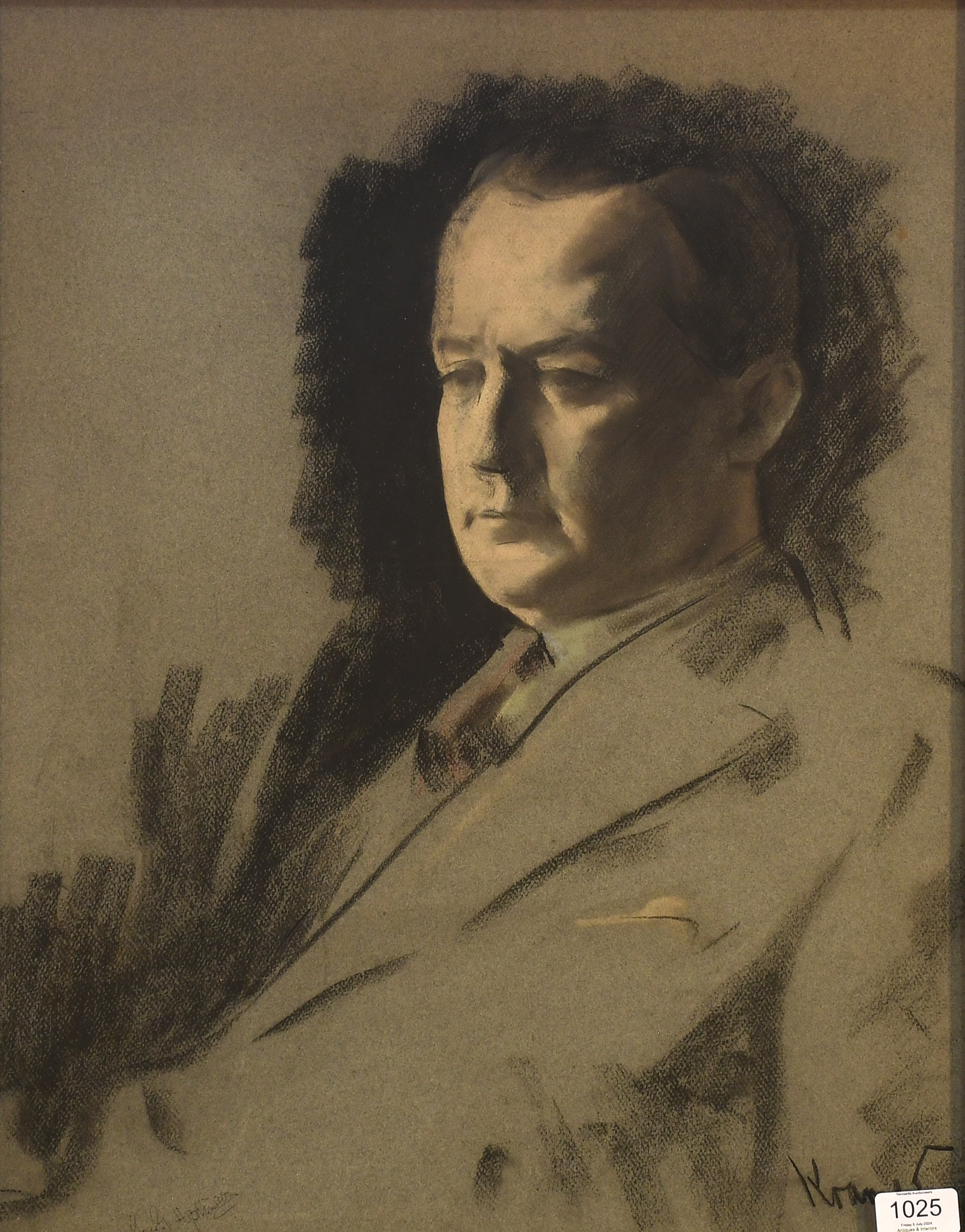 Jacob Kramer | Portrait of George Hopkinson | MutualArt