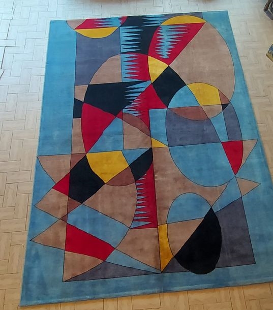 Sonia Delaunay | Modern contemporary 20th-century rug In the style and ...