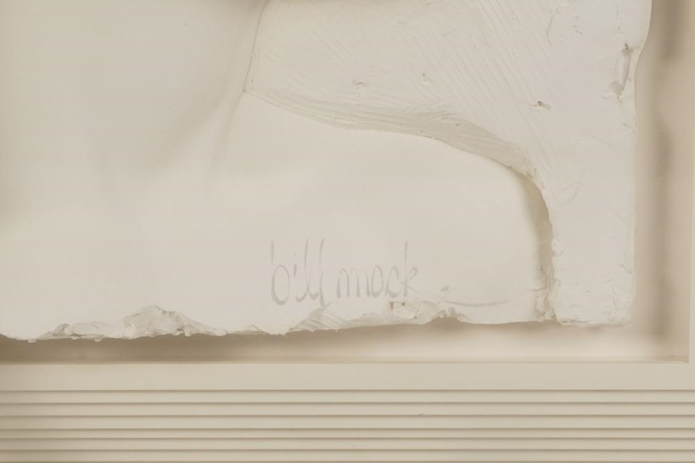 Artwork by Bill Mack, Nude in Profile (Wall Sculpture), Made of Sculpture