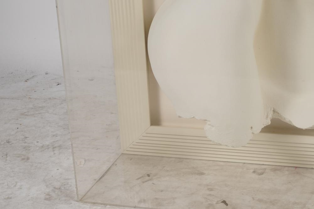 Artwork by Bill Mack, Nude in Profile (Wall Sculpture), Made of Sculpture