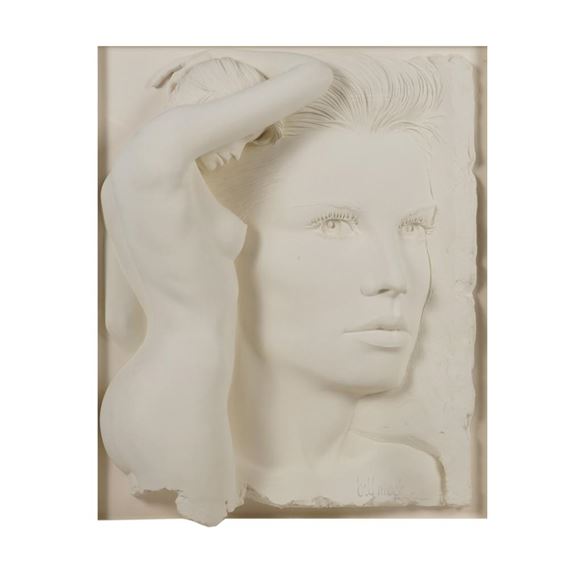 Nude in Profile (Wall Sculpture) by Bill Mack