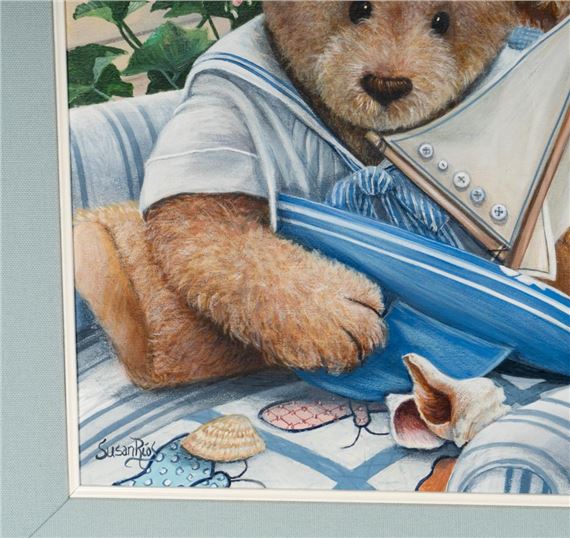 Susan Rios | : Two Works (Teddy Bears) (20th Century) | MutualArt