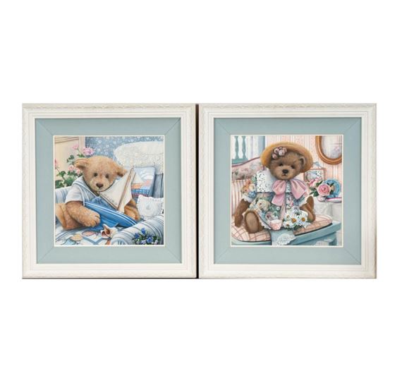 Susan Rios | : Two Works (Teddy Bears) (20th Century) | MutualArt