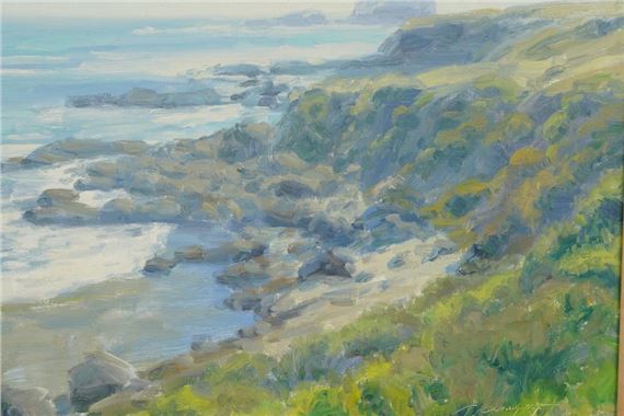 : Salty air at San Simeon - Trent Gudmundsen