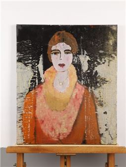 The lady with the coat - Annik LePage