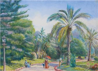 Les Jardins De Monte-Carlo (The Gardens Of Monte-Carlo) - Hughes Claude Pissarro