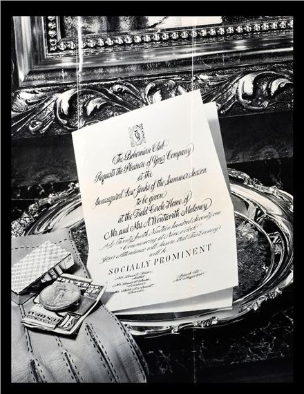 Socially Prominent, Bohemian Club 1971 Poster - Thomas Moulin