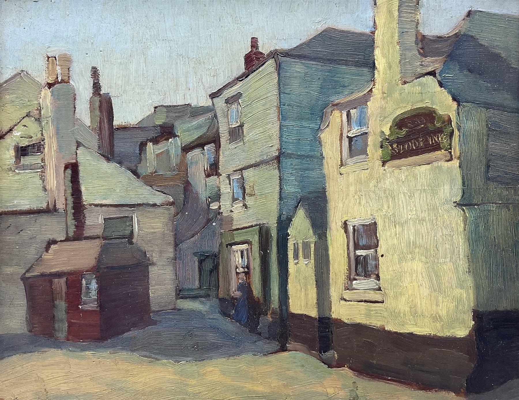 John Anthony Park | 2 Works: Back Road West, St Ives; The Sloop Inn, St ...