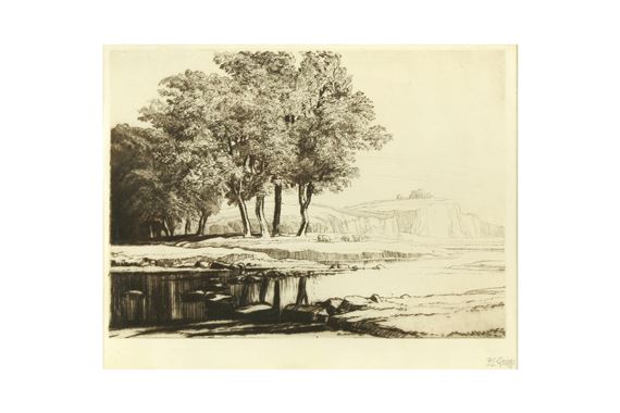 Stepping Stones [ Dodgson 11] by Frederick Landseer Maur Griggs, 1915